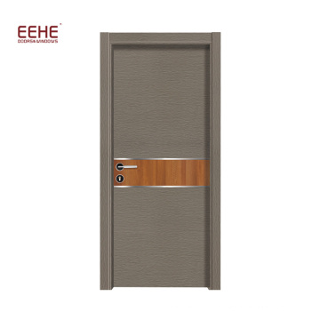 Moda venta caliente pvc puertas de madera MDF puertas de madera